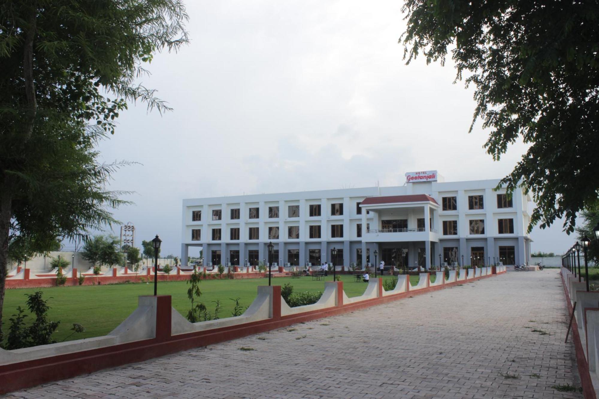 Geetanjali Hotel & Motel Bharatpur Eksteriør bilde