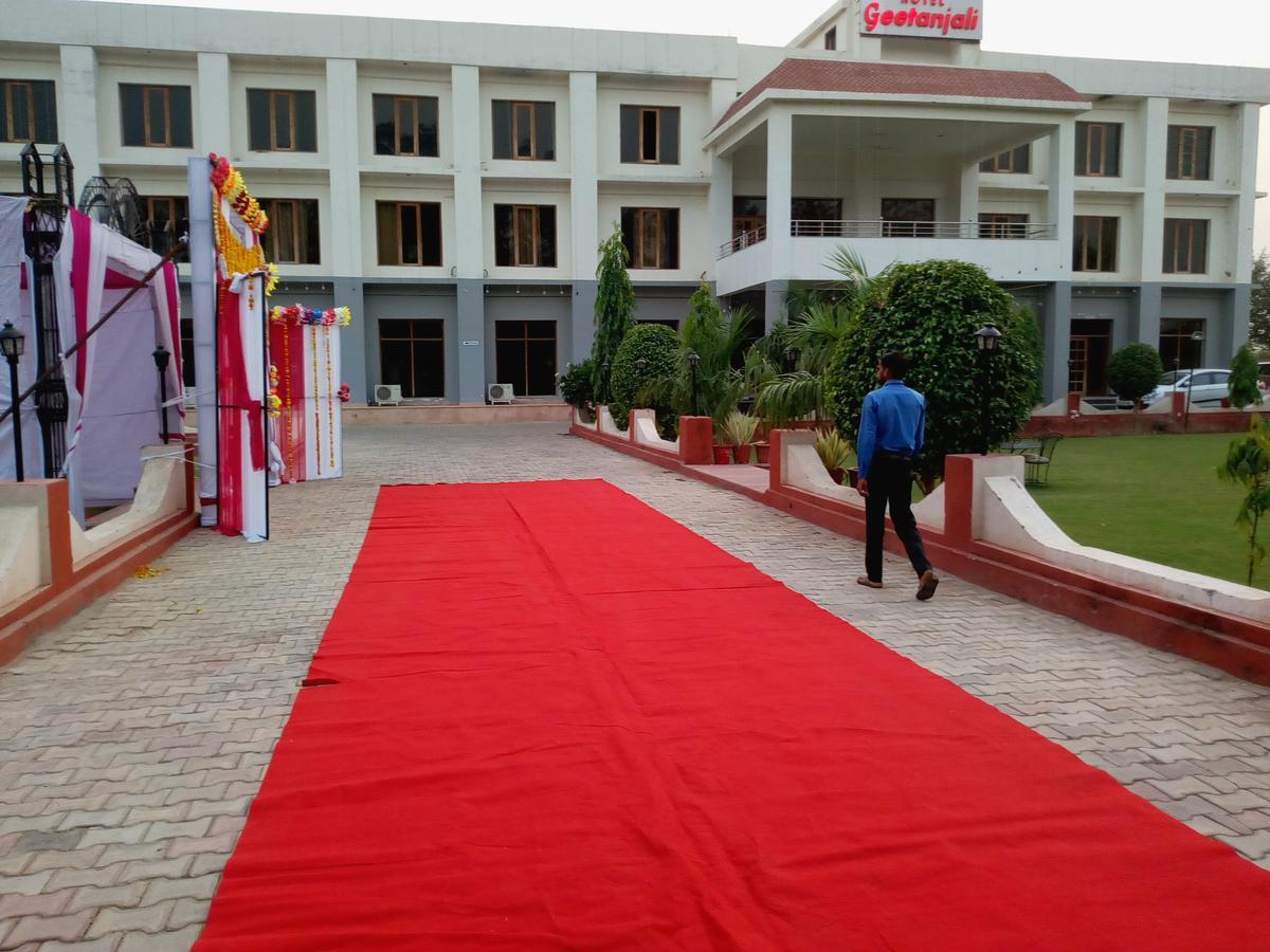 Geetanjali Hotel & Motel Bharatpur Eksteriør bilde